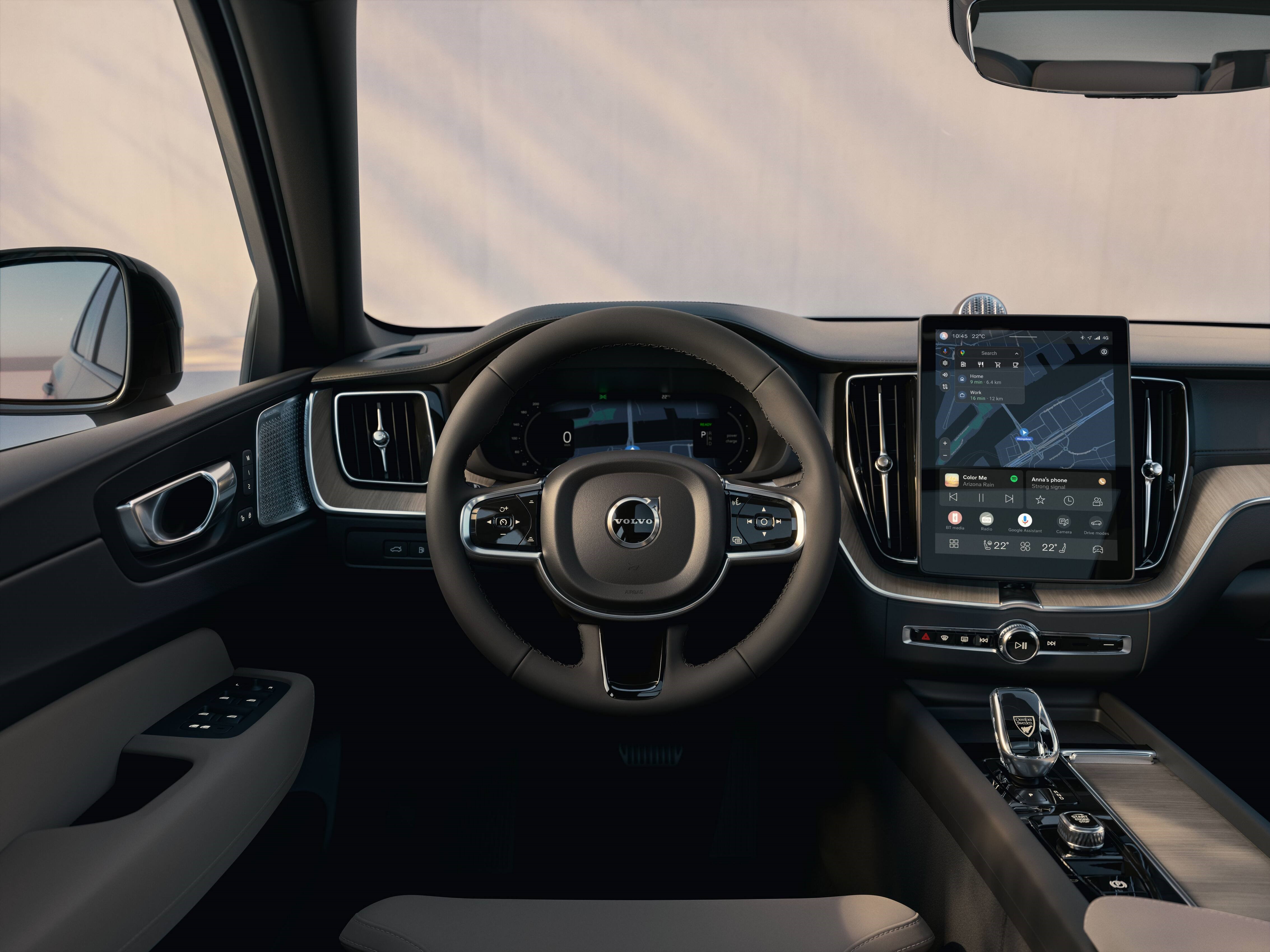 Interior of the updated Volvo XC60