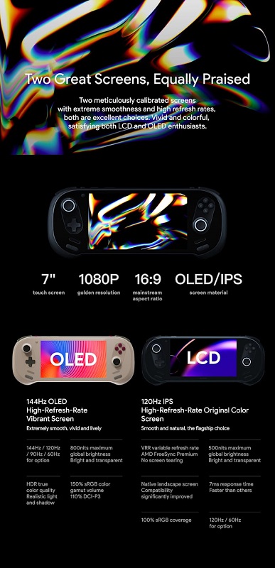 AYANEO 3 - la première console de jeu portable à boutons modulaires