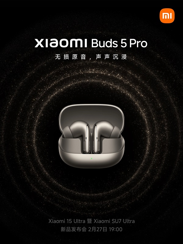 Poster Xiaomi Buds 5 Pro