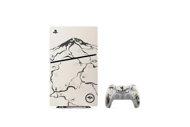 PlayStation 5 Black Limited Edition у стилі сумі-е