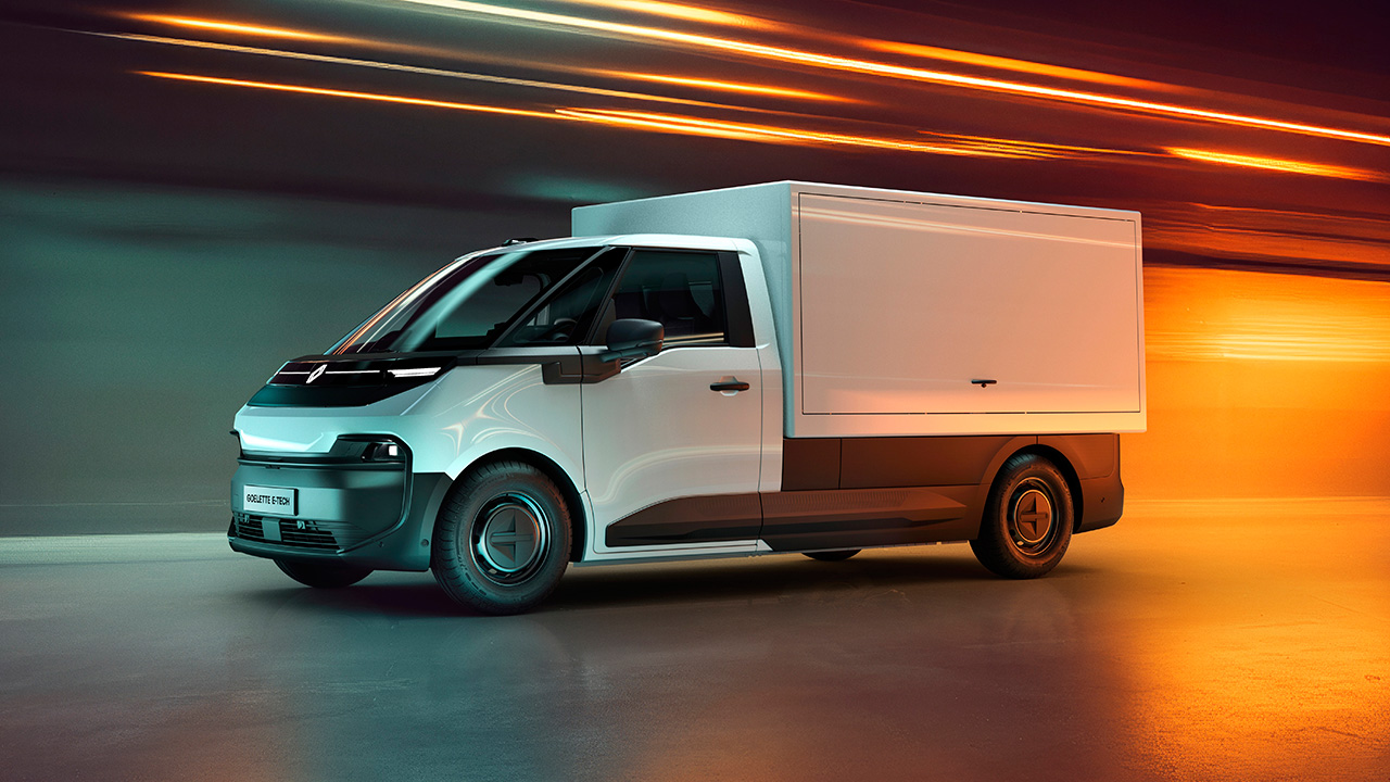 Véhicule utilitaire électrique Goelette