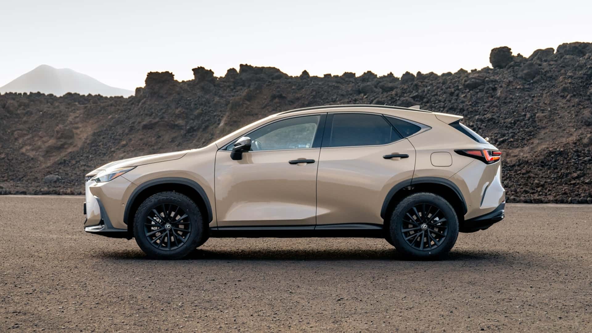 Lexus NX Overtrail en mouvement