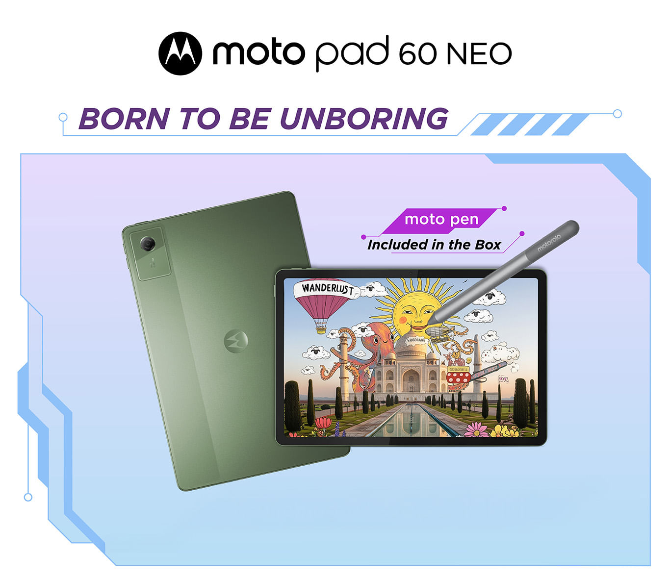 Планшет Moto Pad 60 Neo
