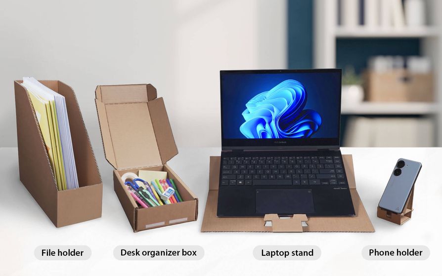 Packaging of Asus monitors