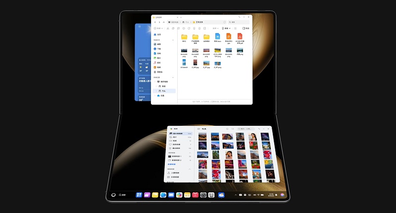 MateBook Fold Ultimate Design - unfolded view