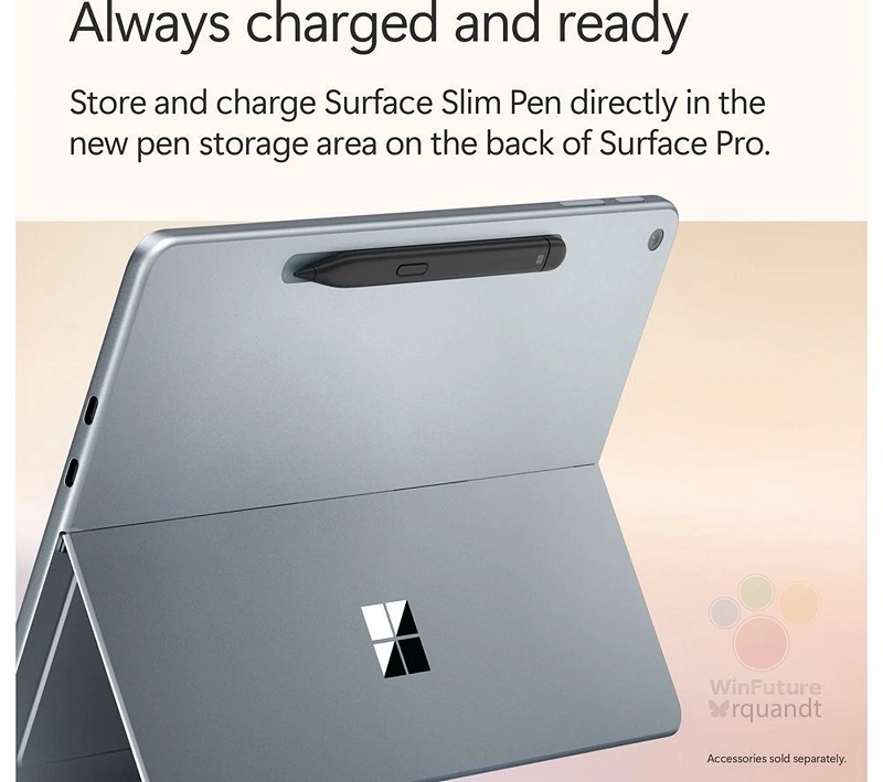 Different colour options for the Surface Pro 12