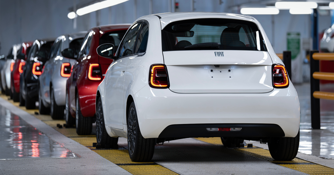 Prototype Fiat 500 Ibrida