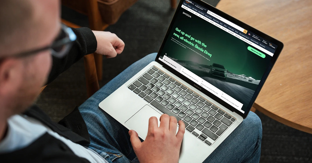 Skoda virtual showroom on Amazon UK