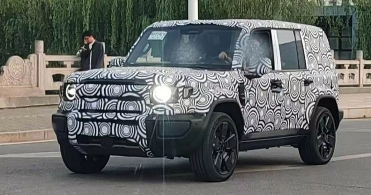 The iCar SUV on test