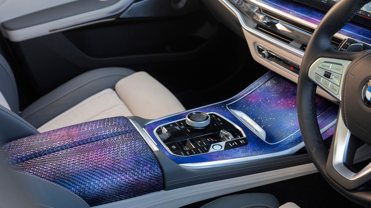 Intérieur du BMW X7 Nishiki Lounge