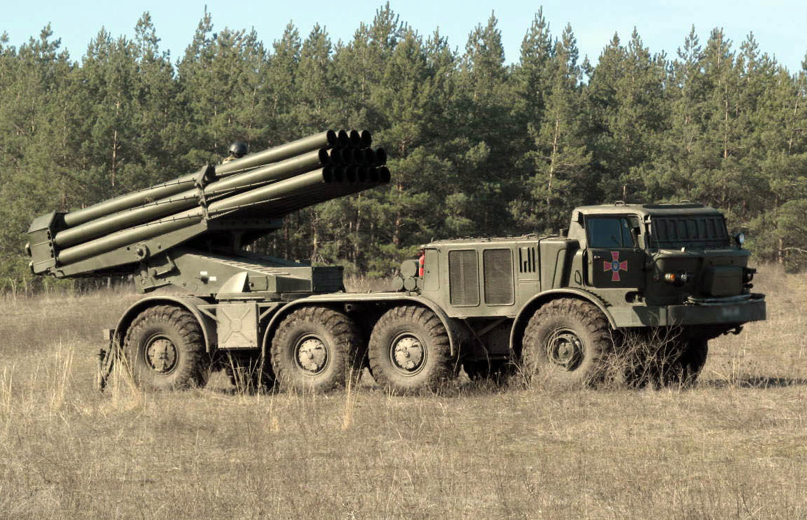 General Staff showed video of joint missile launches from Ukrainian Uragan and Bureviy multiple launch rocket systems-2