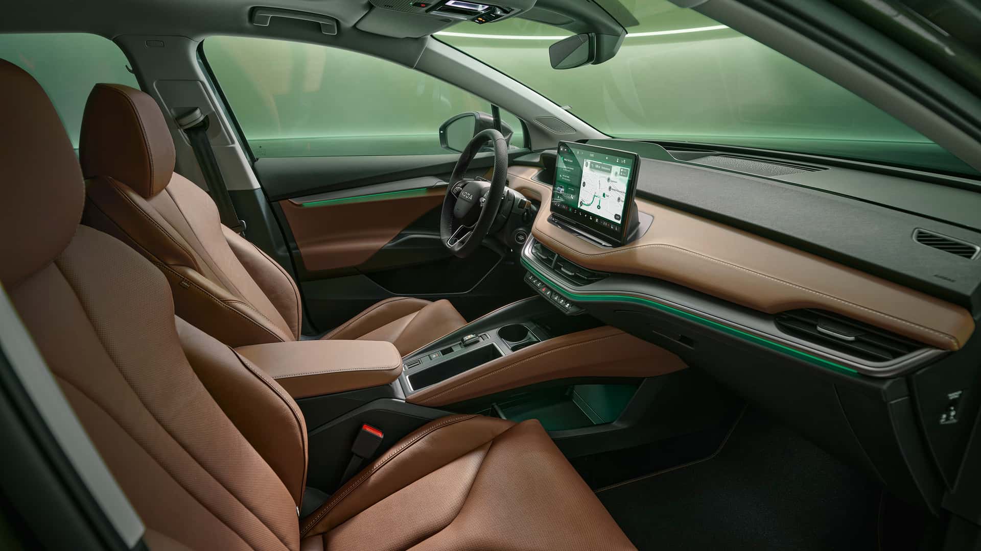 Четвертое изображение обновленных Skoda Enyaq и Enyaq Coupe