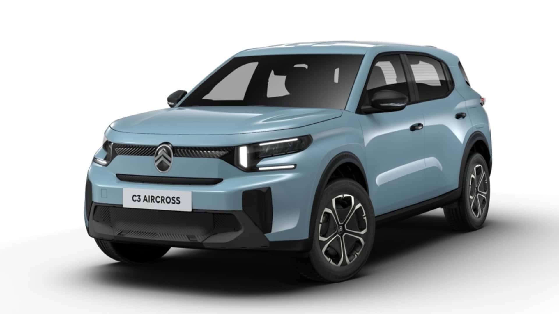 Інтер'єр базового Citroën C3 Aircross