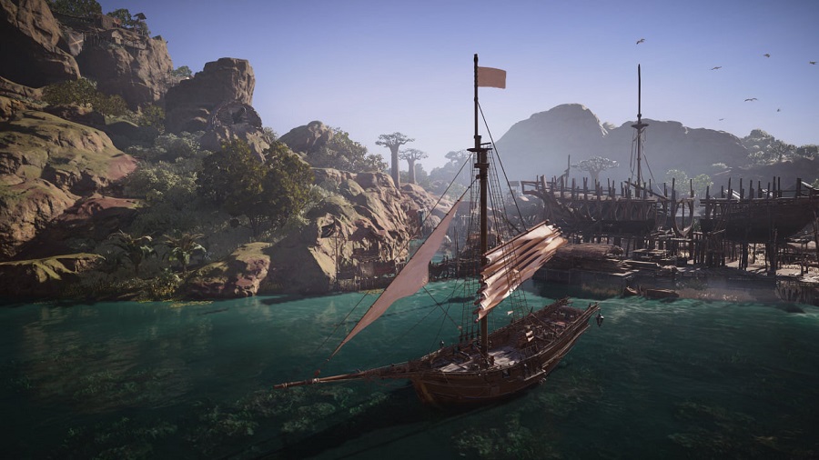 La marque noire d'Ubisoft : des captures d'écran de la version actuelle de Skull and Bones ont été divulguées en ligne. Le développement du jeu d'action pour pirates se poursuit.-3