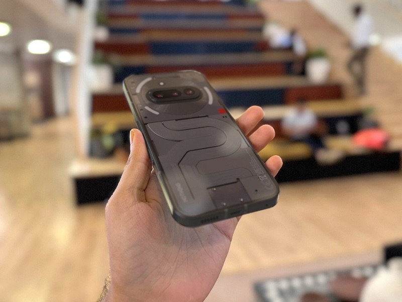 General view of the Nothing Phone (3a)