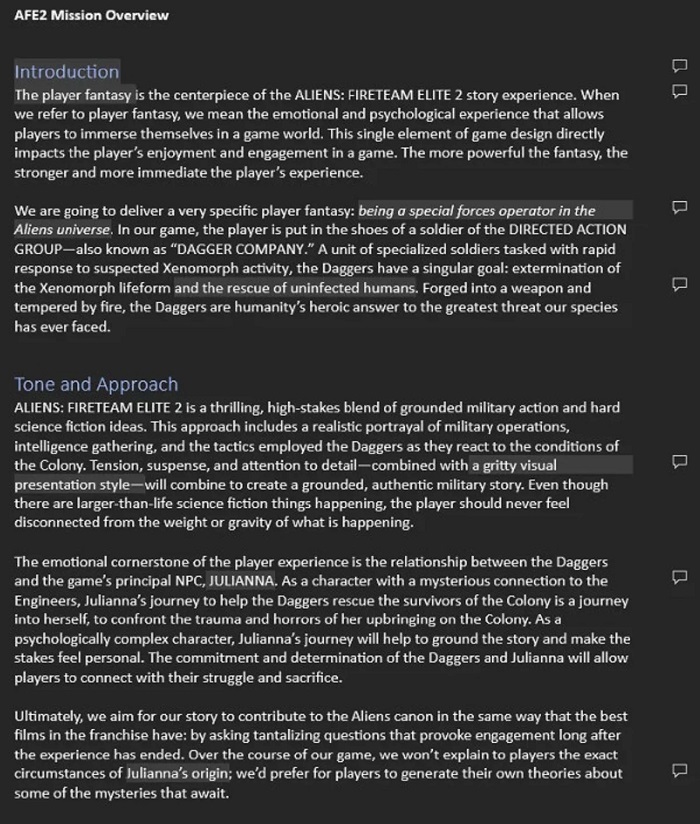Leaked Disney confirmed development of co-operative action game Aliens: Fireteam Elite 2 - yet-to-be-announced game could be released next year-6