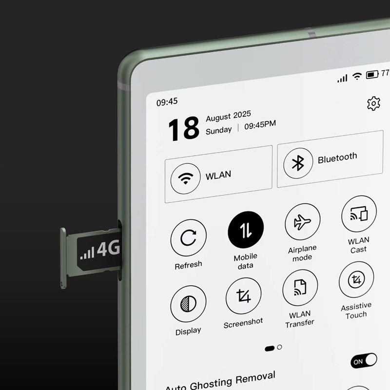 Задня панель Viwoods AiPaper Reader