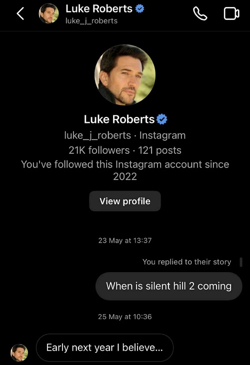 An estimated release date for the Silent Hill 2 remake has surfaced online. The information has allegedly come from the voice actor of the main character in the horror-2