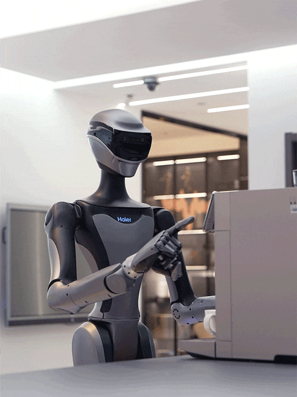 The humanoid robot HIVA Haiwa.