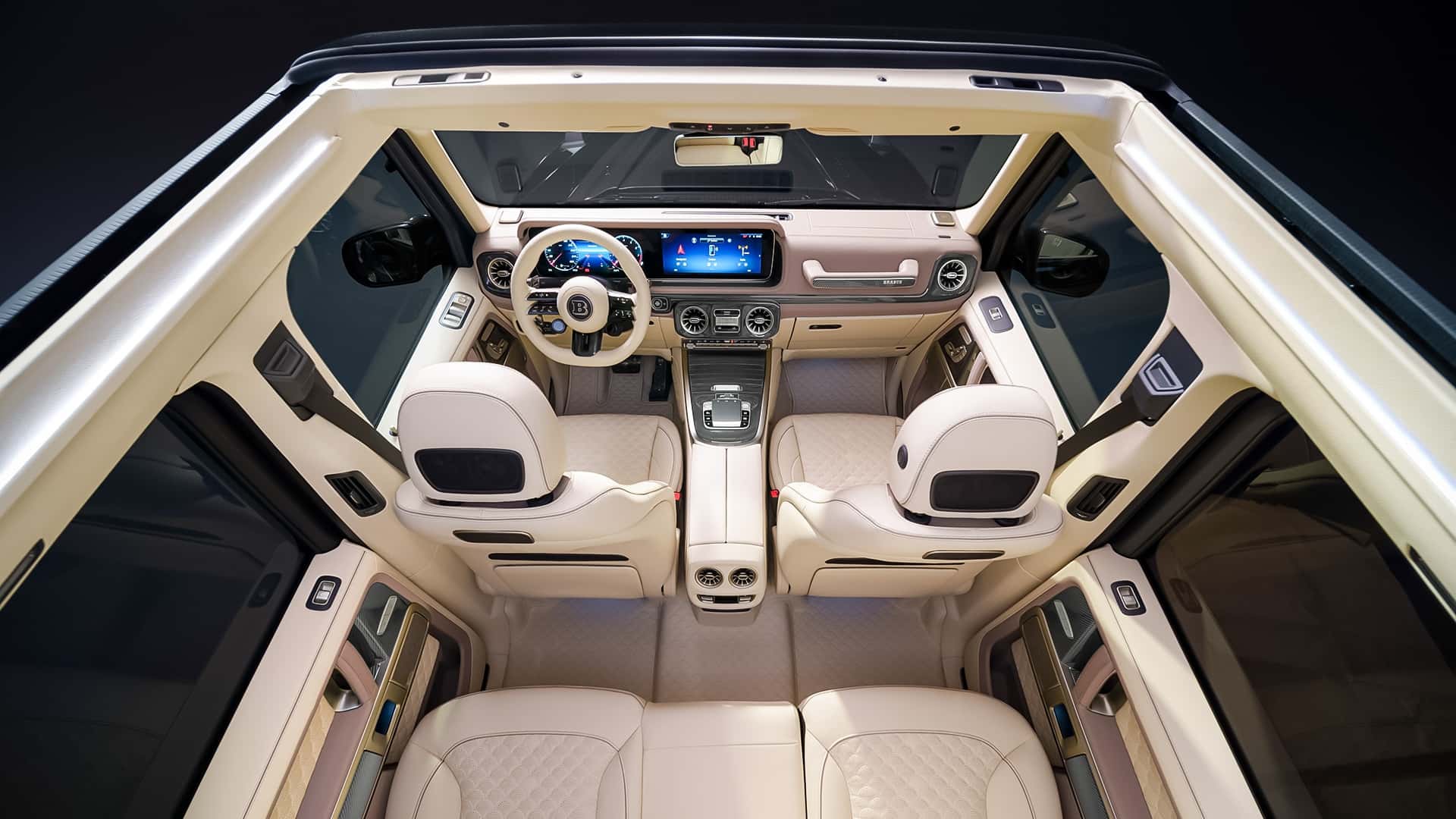 Brabus 800 Cabrio інтер'єр