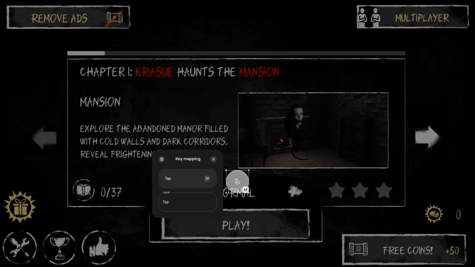 Graphical interface of the new update