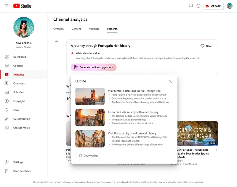 YouTube announced new AI-powered tools for creators, including generative backgrounds and automatic dubbing-2