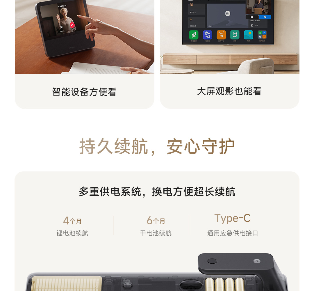 Xiaomi Smart Door Lock 2 Cat Eye Edition