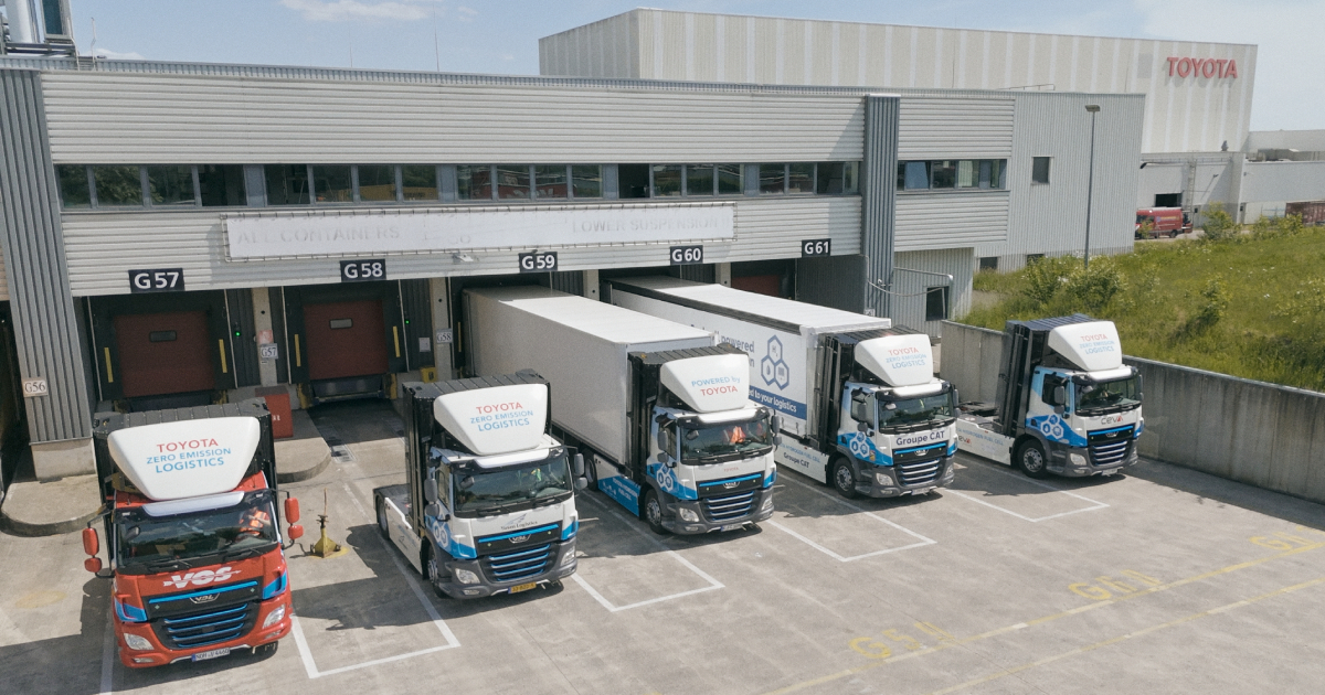 Camion à hydrogène Toyota