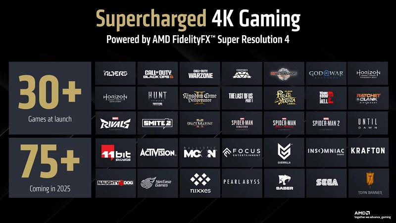 AMD FSR 4 Technology Demonstration