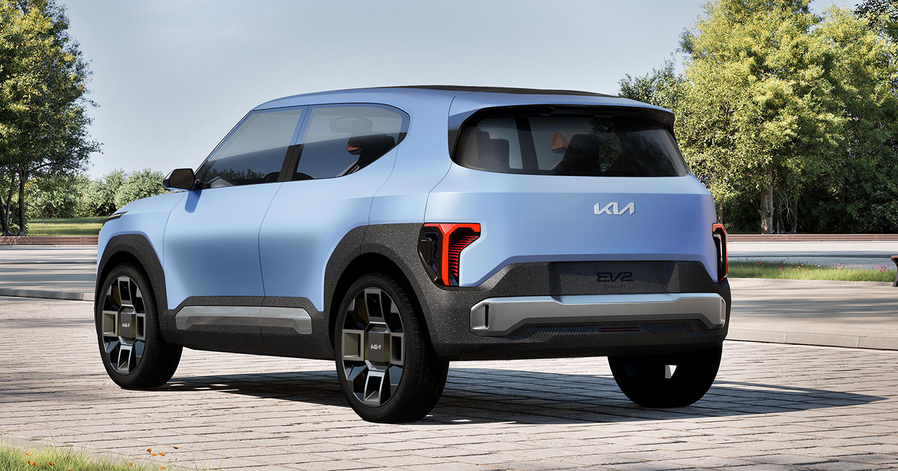 Intérieur du Kia EV2