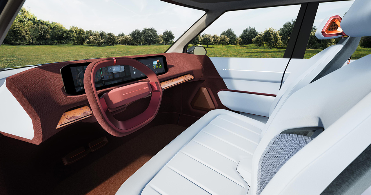 Intérieur du Kia EV2