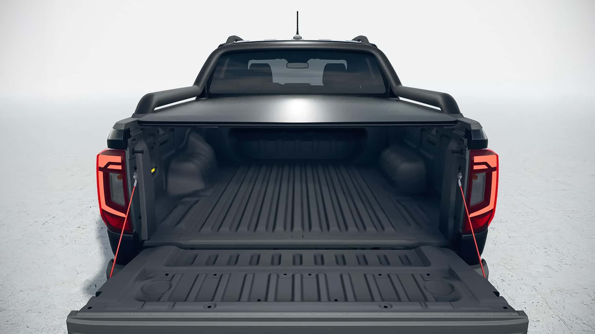 Screen of Volkswagen Amarok Dark Label