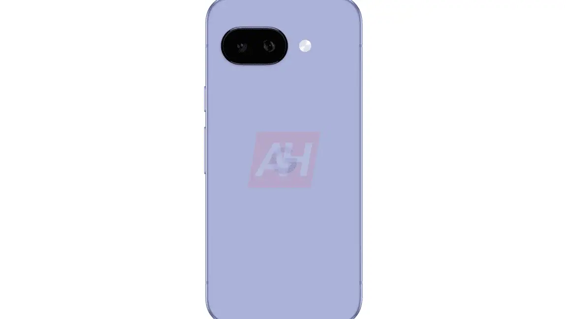 Rendu du smartphone Google Pixel 9a