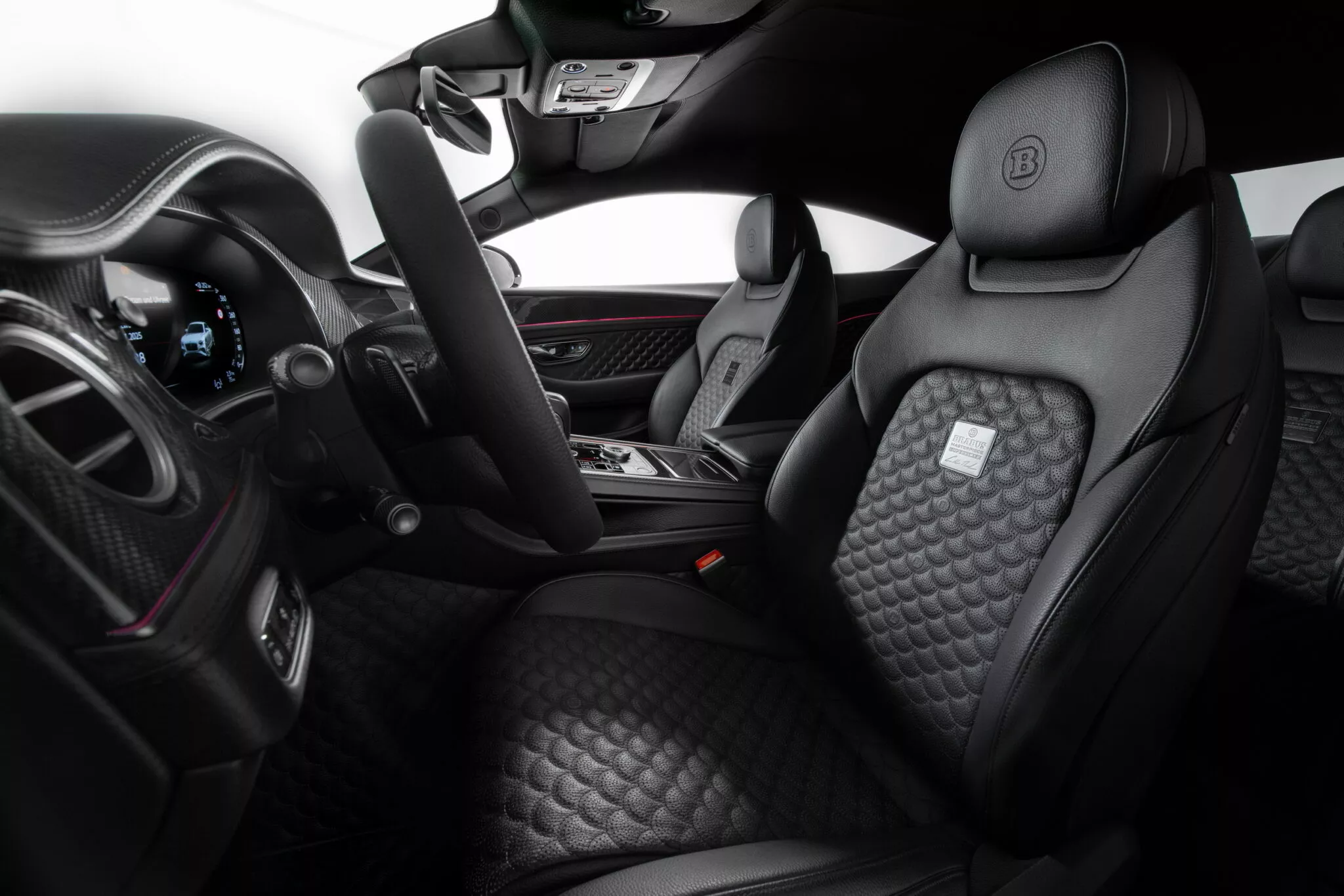 Елементи оформлення салону Brabus
