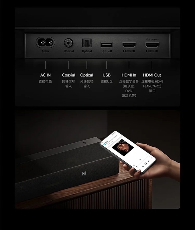 Саундбар Xiaomi TV Audio 5.1.2
