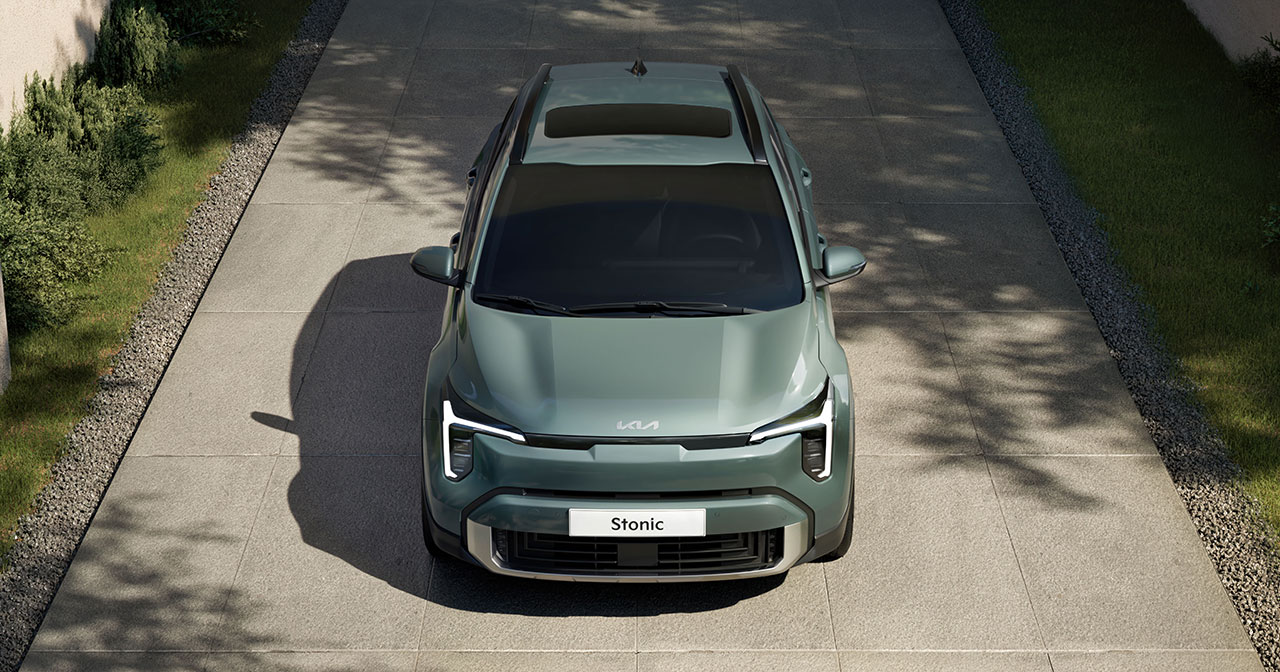 The updated Kia Stonic for the 2026 model year - rear view