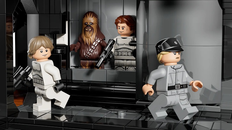 LEGO Death Star model