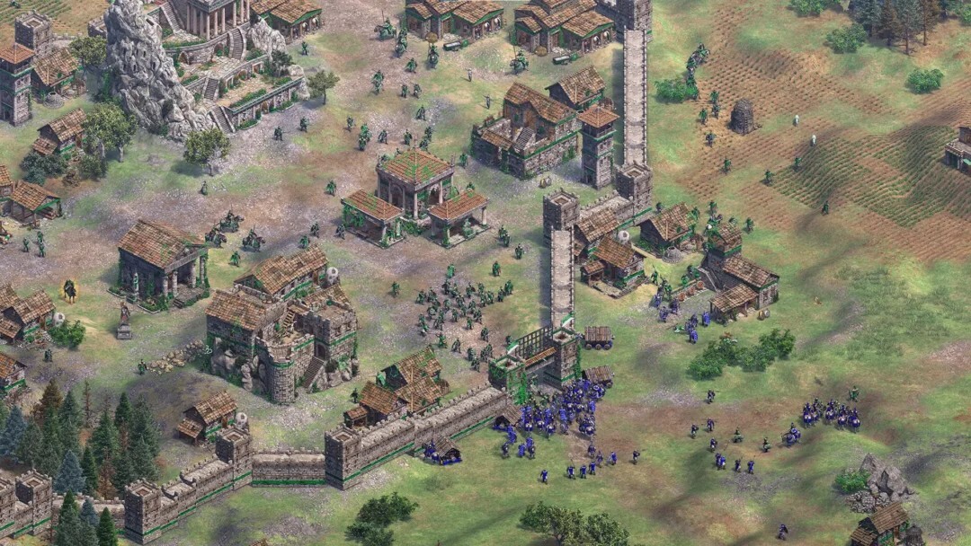 Сцена из Age of Empires II: Definitive Edition