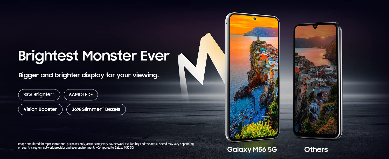 Galaxy M56 Screen