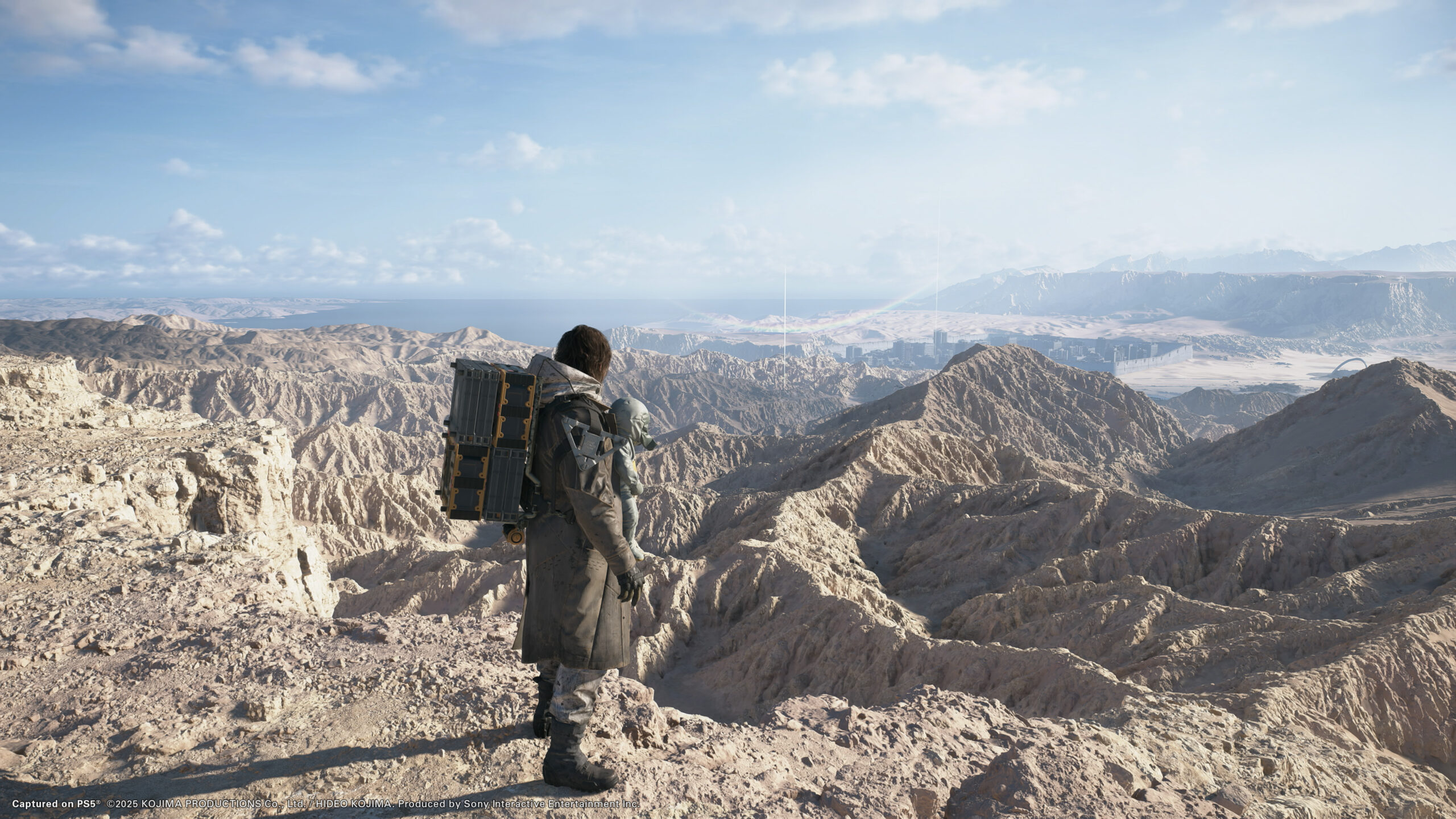 A scene from Death Stranding 2: On the Beach
