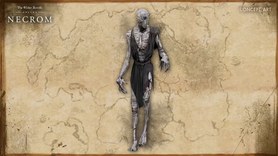 The developers of The Elder Scrolls Online have unveiled the phantasmagoric monsters that players will encounter in the Necrom add-on-4