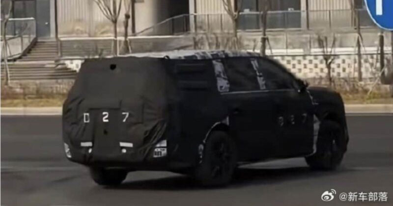 Дизайн SUV Xiaomi YU9