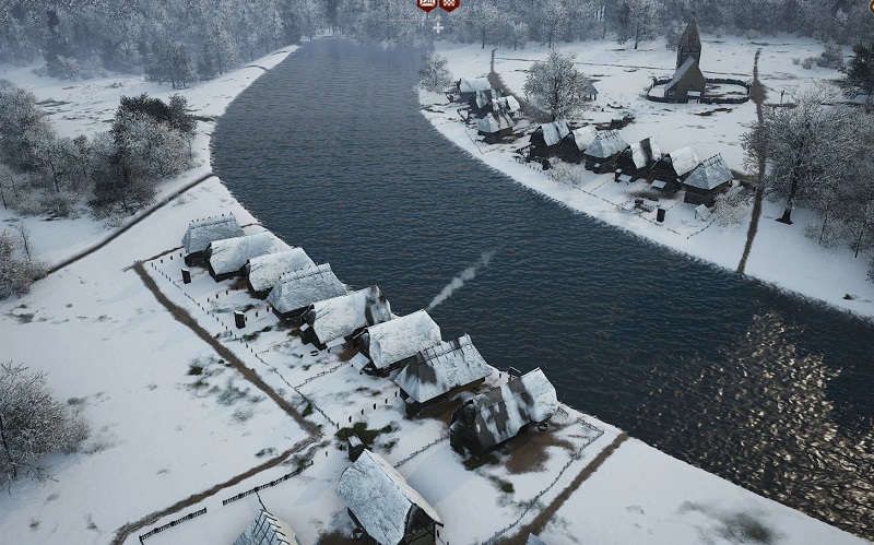 The next major patch will add two new maps to Manor Lords, the ability to improve buildings and an updated distribution of ale and goods - screenshots have been published-4
