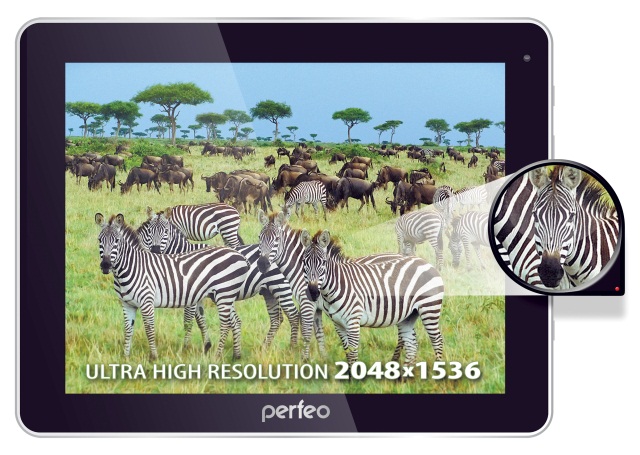 Планшет Perfeo 9716-RT с 9.7-дюймовым дисплеем 2048х1536 Планшет Perfeo 9716-RT с 9.7-дюймовым дисплеем 2048х1536