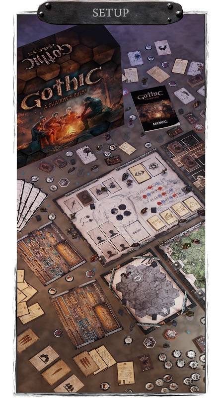 Настольная игра Gothic: A Shadow’s Quest