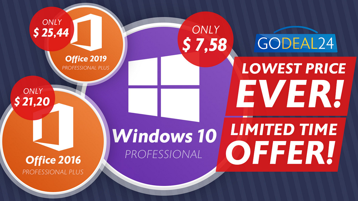 Как получить Windows 10 дешевле $8 и другие скидки на распродаже GoDeal24.com
