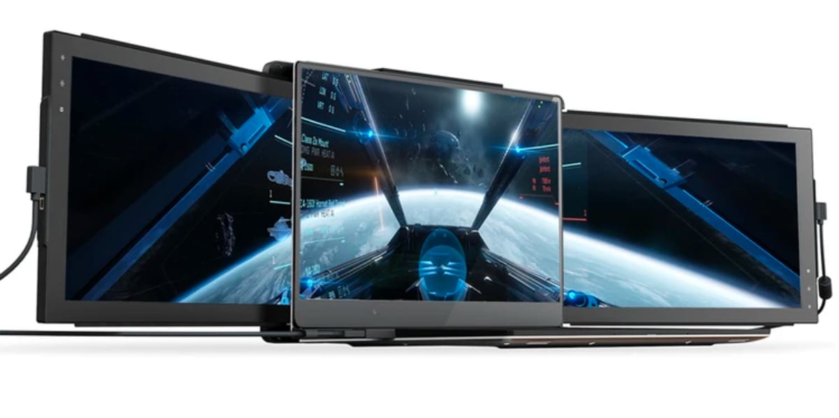 Comment doubler l'écran de votre ordinateur portable tout en restant mobile : test du moniteur transformateur USB Mobile Pixels DUEX Plus-59