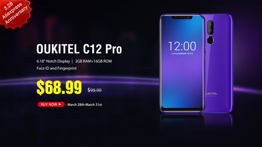 Распродажа OUKITEL на AliExpress: цены на смартфоны стартуют с $58-4 Распродажа OUKITEL на AliExpress: цены на смартфоны стартуют с $58-4