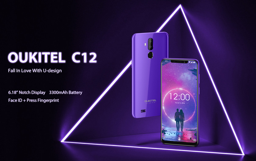 OUKITEL C12: смартфон із великим екраном за народною ціною OUKITEL C12.jpg