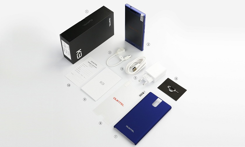 OUKITEL K3 против Xiaomi Mix 2: 6 причин чтобы сделать правильный выбор-2 OUKITEL K3-.jpg